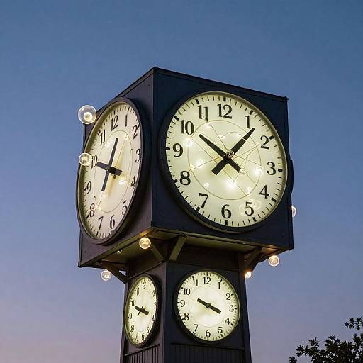 Surreal Towering Clock of Infinite Time