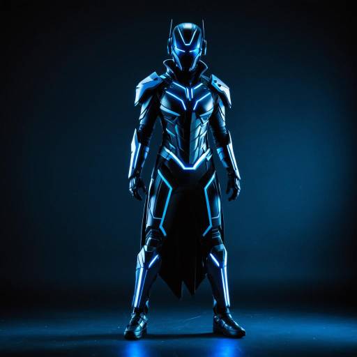 Futuristic Cyber Cosplay Costume Design