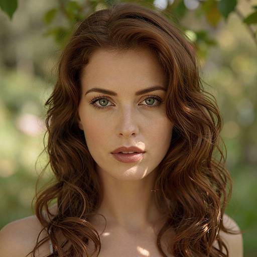 Hyperrealistic Portrait of Eastern European Woman