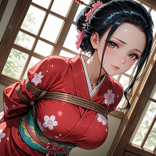 Nico Robin in Wano Style Kimono