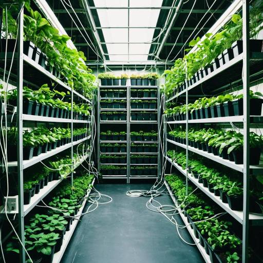 Innovative Hydroponics Server Greenhouse Fusion