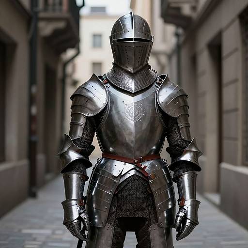 Knight in Full Armor Alley