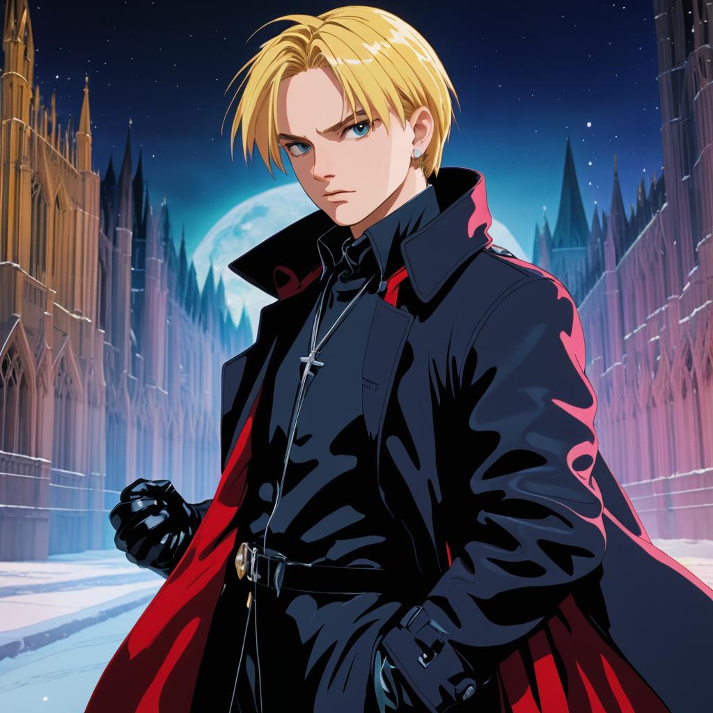 Detailed Edward Elric Aesthetic Art