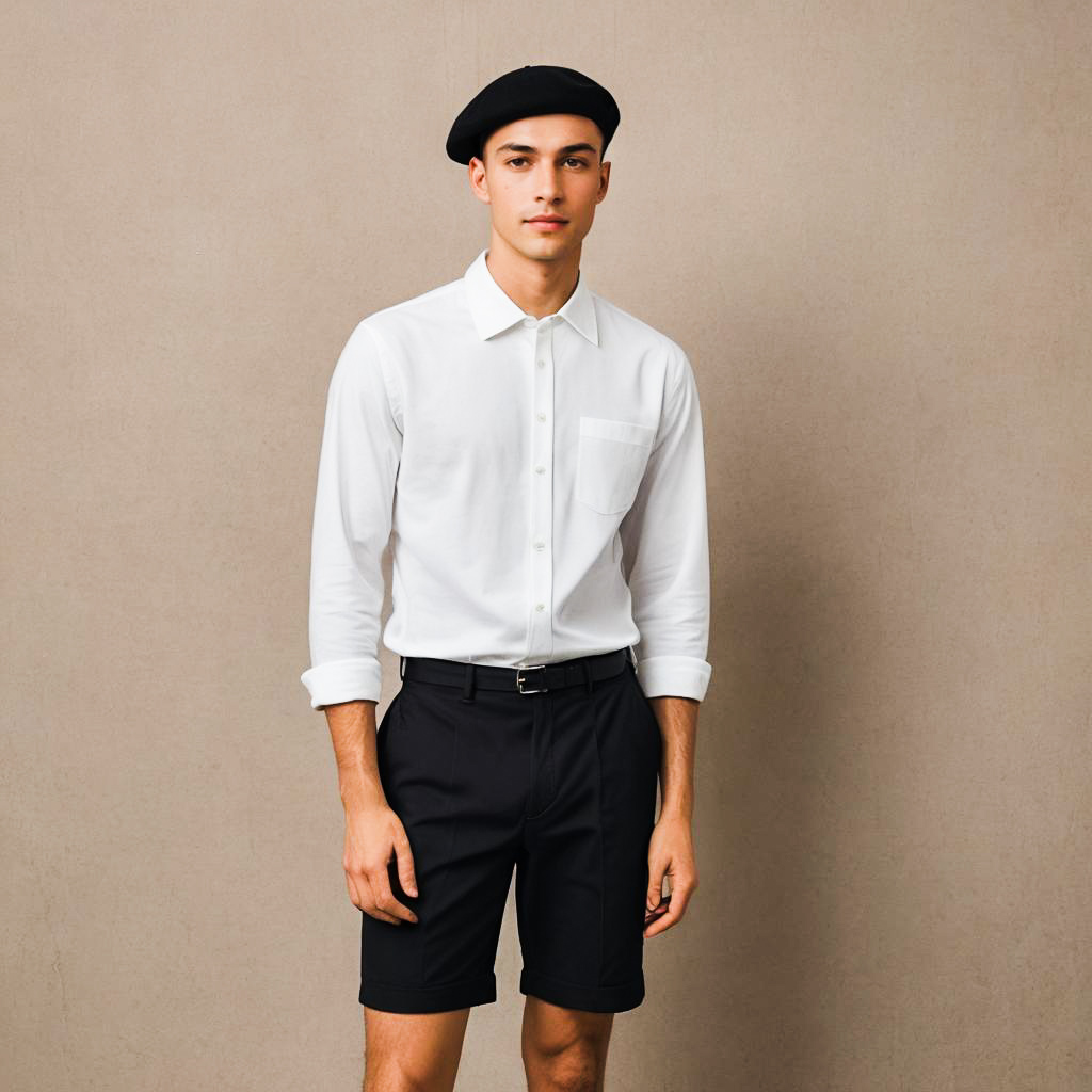 Chic Parisian Style for Young Men