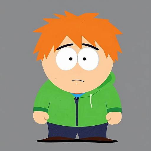 Kyle Broflovski Cartoon Character Pose