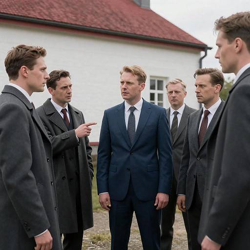 Dramatic Scene from The Night Fighters