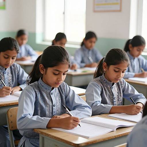 Pakistani Girls Studying in Swat Valley