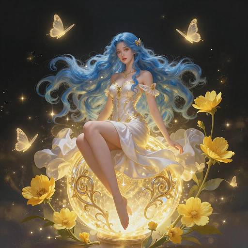 Ethereal Beauty: A Fantasy Dreamscape