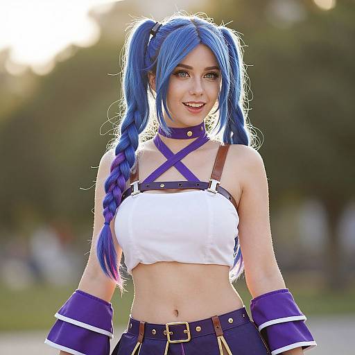 Realistic Mylene Flare Jenius Cosplay