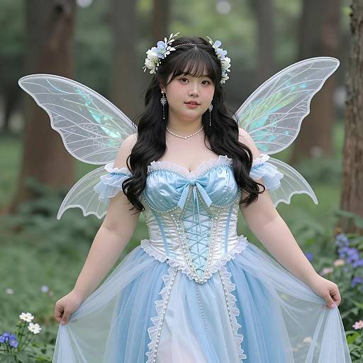 Enchanting Plus Size Fairy Tale Elegance