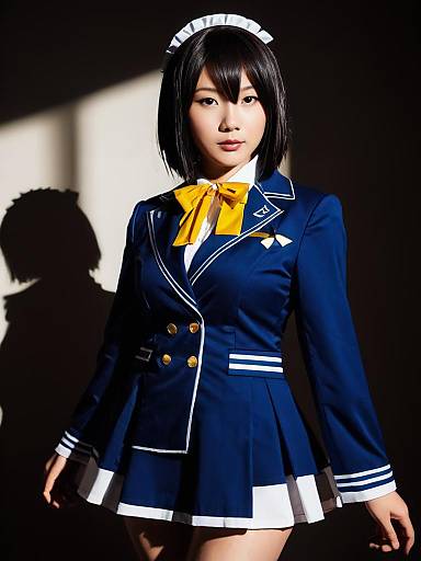 Realistic Rin Shibuya Cosplay Photo