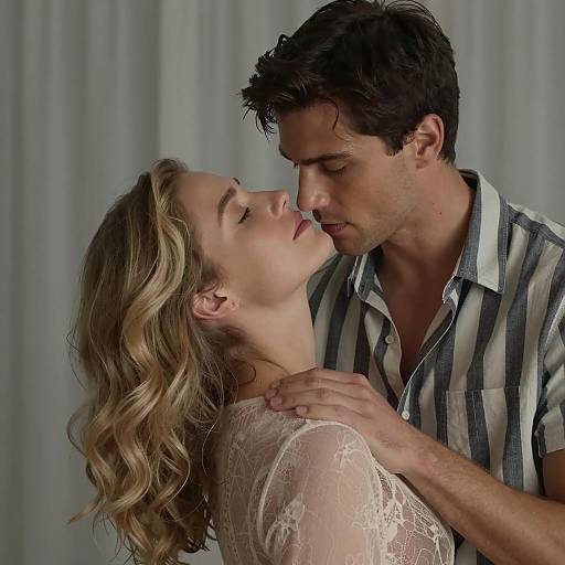 Intimate Moment with Soft Lighting