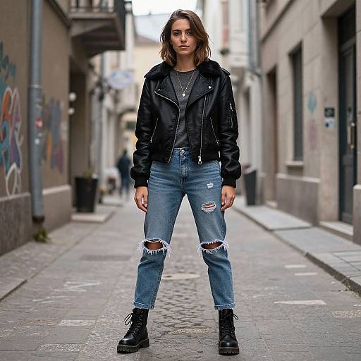 Urban Style with Bomber Jacket