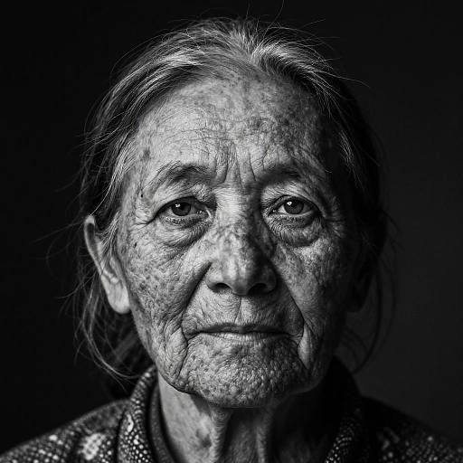 Timeless Black and White Portrait