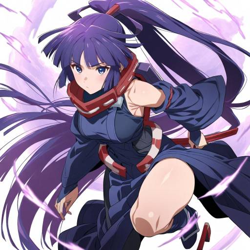 Illustration of Akatsuki (log horizon), log horizon in the style of Tsukimoto kizuki