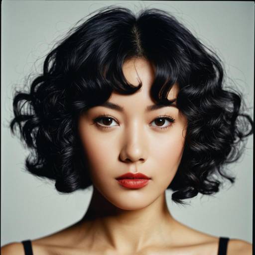 Stunning Portrait of Asian Woman in Detail