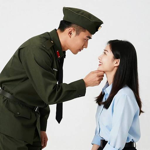 Military Romance: Capturing Emotion in Focus