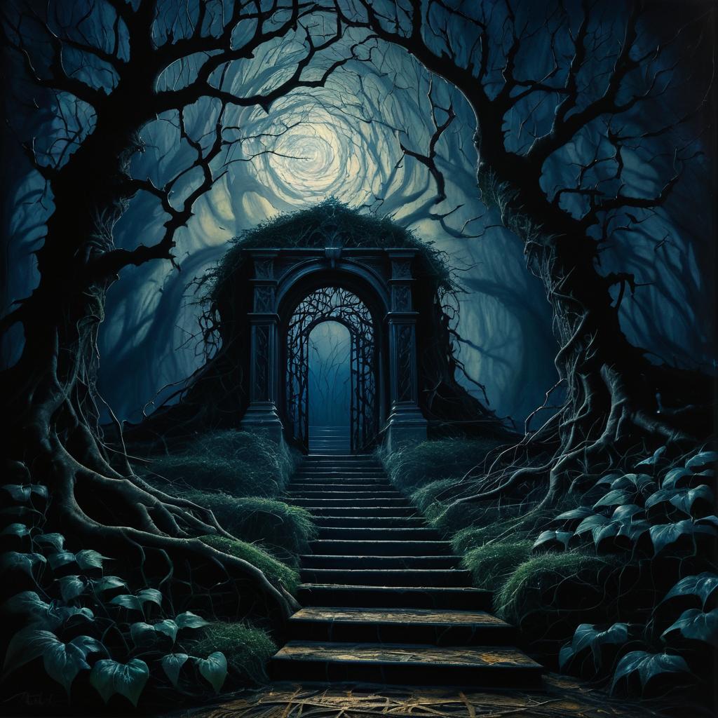 Enigmatic Staircase to Dark Portal