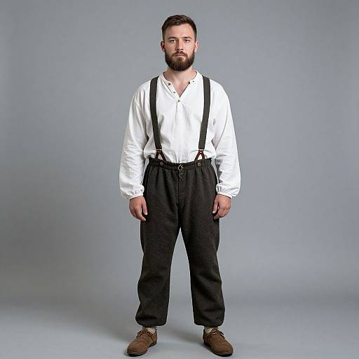 Medieval Peasant Man in Costume