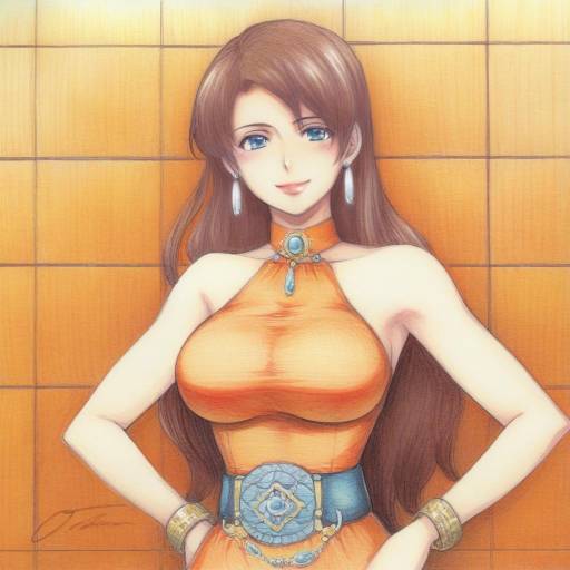 Elegant Portrait of Orihime Inoue