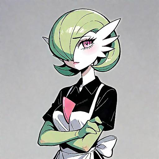 Melancholic Gardevoir Trainer Portrait