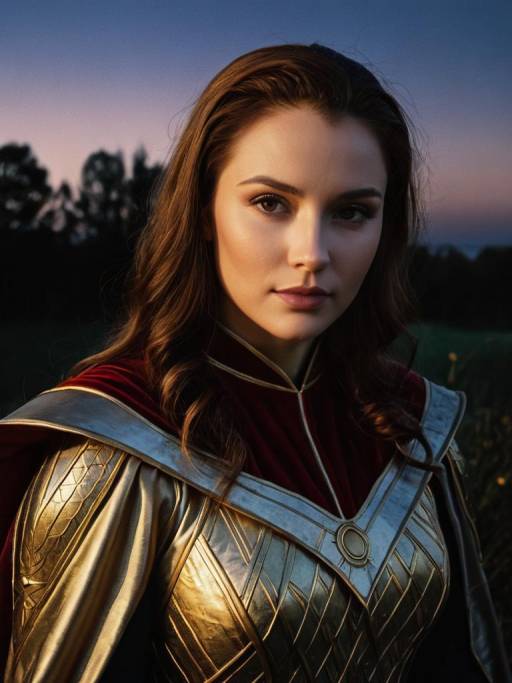 Stunning Twilight Portrait in She-Costume