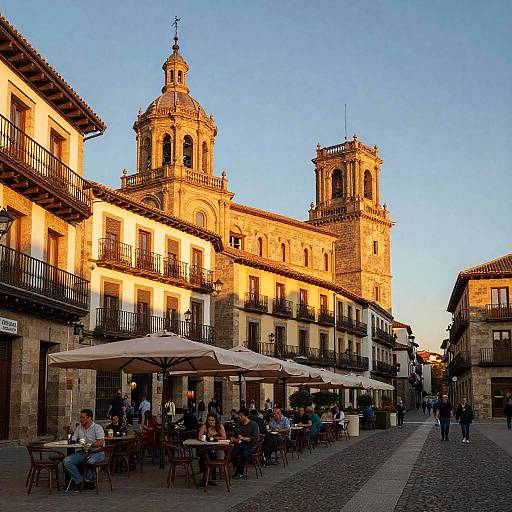 Valladolid Sunset Cityscape