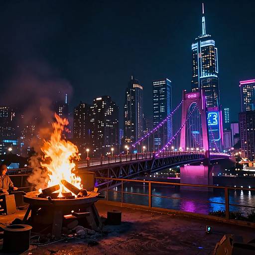 Bridge Between Medieval and Futuristic Eras