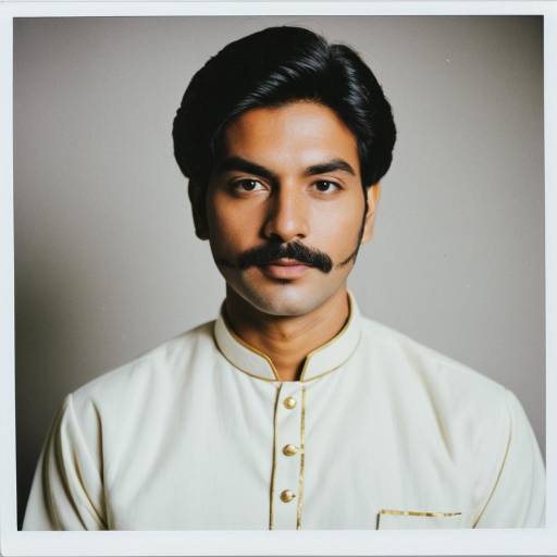 Classic Indian Cosplay of Raaj Giri Babu