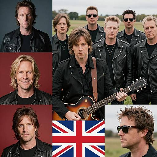 Dynamic Band Photo Collage Creation