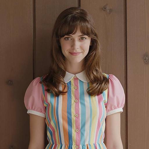 Retro 1960s Portrait of Joyce Byers