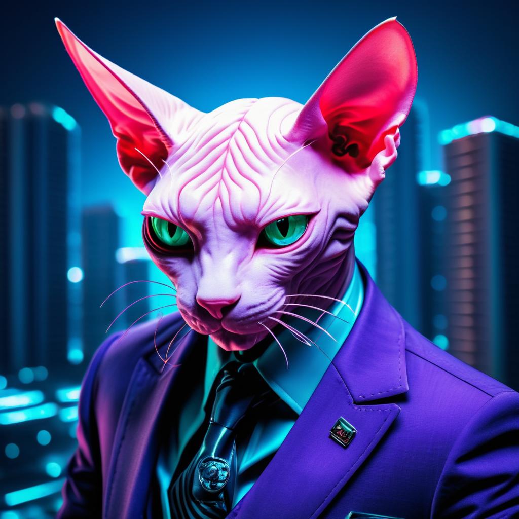 Sphynx Cat: Miami's Ruthless Crime Lord