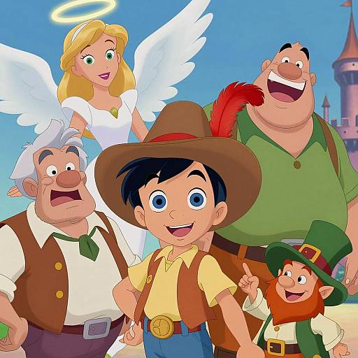 Disney Animated Characters Group