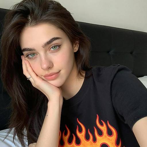 Charming Portrait of a Young Woman