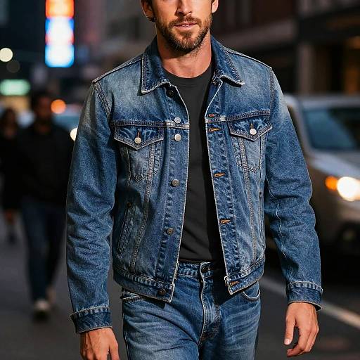 Ryan Gosling Urban Neon Denim