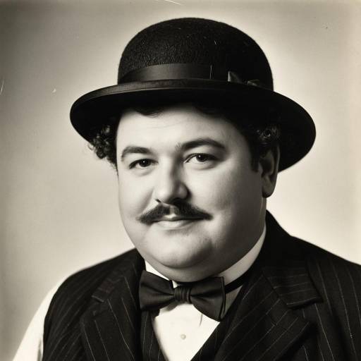 Vintage Portrait of Man in 1930s Attire