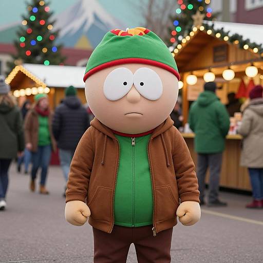 Photo-Realistic South Park Costume Scene