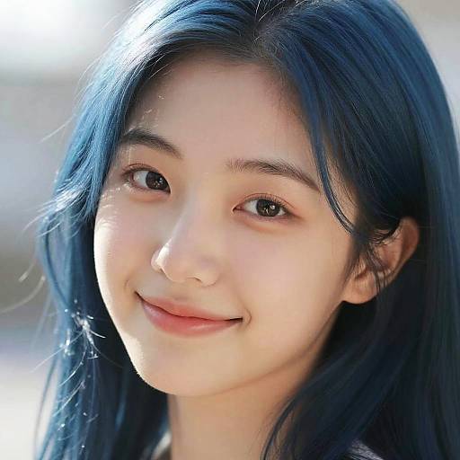 Hyper Realistic Portrait of a Young Korean