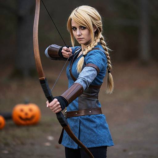 Katniss Inspired Halloween Archer