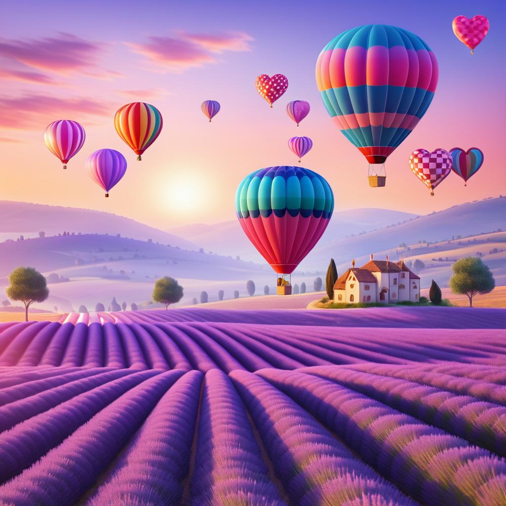 Dreamy Valentine's Day Balloon Adventure