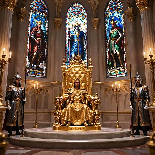 Lugunica Royal Throne Room Interior