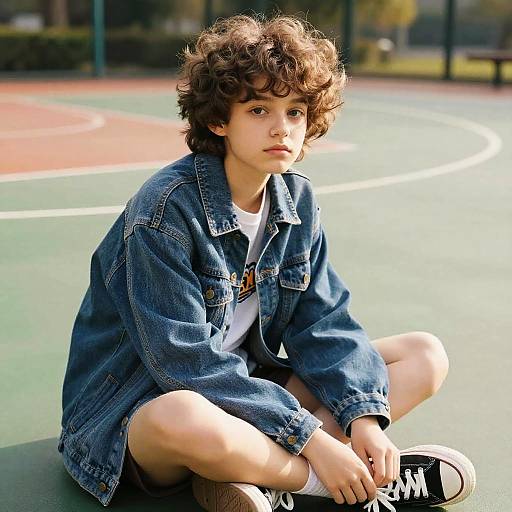 Textured Quiff on Teenage Girl