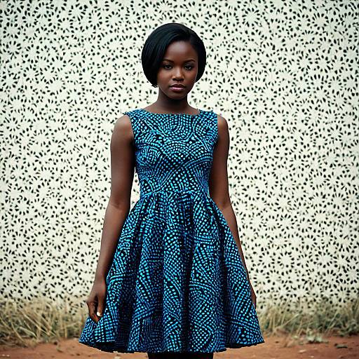 Charming Ankara Chitenge Dress Fashion