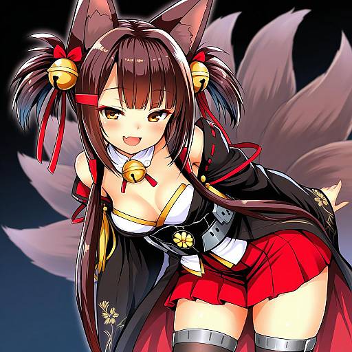 Illustration of Akagi-chan (azur lane), azur lane in the style of Wisespeak