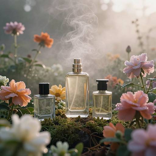 Ethereal Fragrance Mist in Botanical Garden