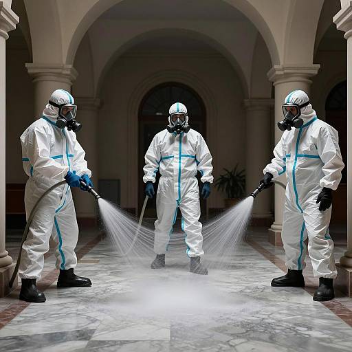 Intriguing Scene of Protective Action