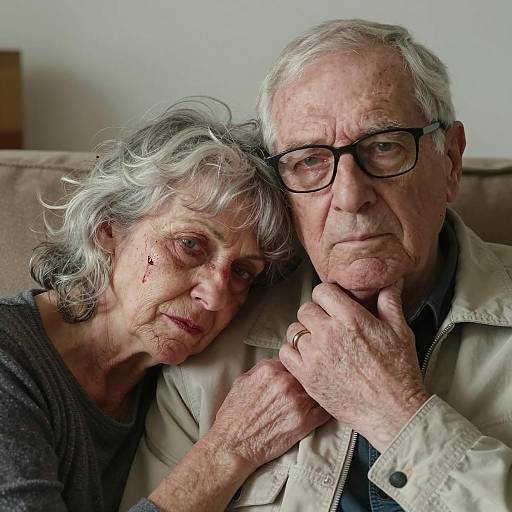 Emotional Bond of Two Elderly Souls