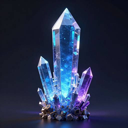 Atompunk Crystal Pylon in 4K Detail