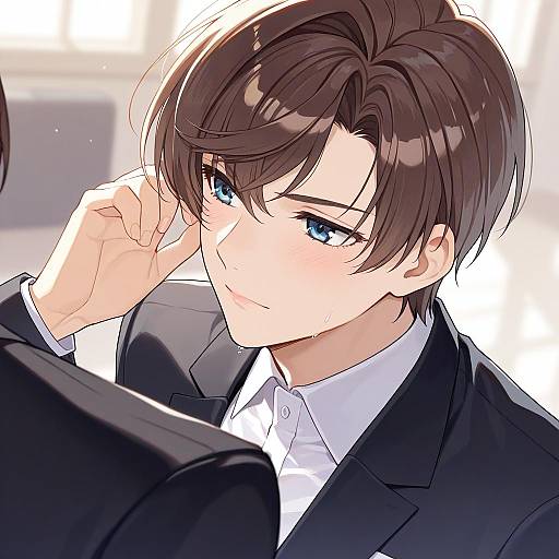 Illustration of Artem wing (tears of themis), tears of themis in the style of Mitsuyo (mituyo324)