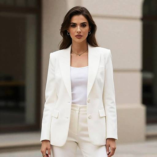 Yelena Belova in White Suit